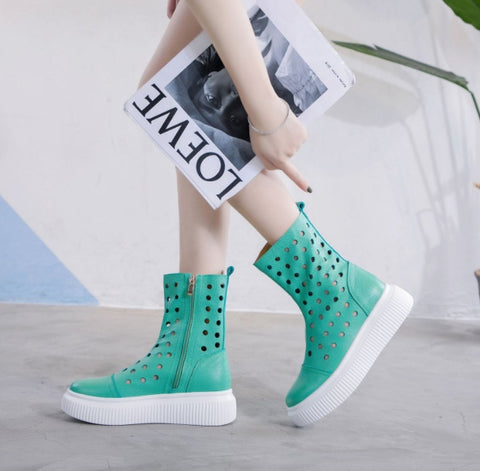 Ladies Fashion Personality Breathable Platform Shoes