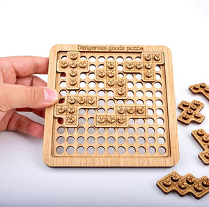 Ultra-difficult Hell Wooden Special-shaped Puzzle