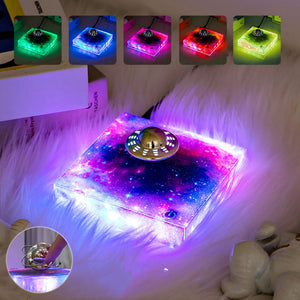 Levitating UFO Color Galaxy Lamp Magnetic Suspension UFO Star Light Creative Gift Decoration Home Decor